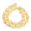 Natural Yellow Jade Beads Strands G-H005-A05-02-3