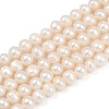 Natural Cultured Freshwater Pearl Beads Strands PEAR-I007-07Y-04A-2