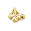 304 Stainless Steel Enamel Pendants STAS-B085-43G-05-2