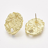 Alloy Stud Earring Findings PALLOY-S121-131-2