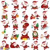 Christmas PVC Plastic Sticker Labels STIC-PW0005-16-2