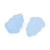 Frosted Transparent Acrylic Beads X1-OACR-P029-04B-04-3