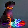 Adjustable Polyester LED Dog Collar MP-H001-A16-7