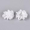 Frosted Transparent Acrylic Cabochons AC-N177-01A-01-2