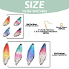 DIY Butterfly Wings Dangle Earring Making Kit DIY-TA0004-45-3