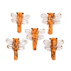 Transparent Lampwork Beads FOIL-I017-01A-1