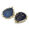 Natural Lapis Lazuli Pendants G-D072-01G-10-2