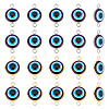 20Pcs 2 Styles Evil Eye Resin Connector Charms FIND-AR0003-29-1