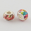 Large Hole Resin European Beads OPDL-R114-20B-2