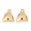 Alloy with Crystal Rhinestone Pendants RB-CBA83D5-18G-1