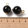 Natural Black Onyx(Dyed & Heated) Pendants FIND-C046-13A-G-3