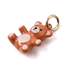 Printed Brass Pendants KK-CBAB1CA-10G-2