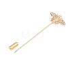 Alloy Rhinestone Lapel Pins Brooch Pins AJEW-E060-01G-2