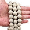 Natural Petrified Wood Beads Strands G-L648-A03-16mm-01-2