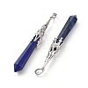 Natural Lapis Lazuli Big Pointed Pendants G-G797-05P-05-2