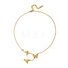 304 Stainless Steel Butterfly Pendant Necklaces for women EV4898-5