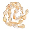 Heated Natural Citrine Beads Strands G-L650-H01-02-3