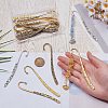 20Pcs 4 Styles Alloy Bookmark Findings DIY-SC0033-58-3