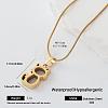 304 Stainless Steel Pendant Necklaces for Women OQ4626-2-1