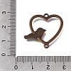 Rainbow Color Alloy Enamel Colorful Links Connector Charms FIND-C097-02B-R-3