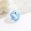 Cute Cartoon Resin Finger Rings for Women WG24438-08-1