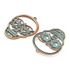 Alloy Pendants PALLOY-D313-01R-2