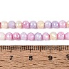 Anti-Tarnish Electroplate Glass Beads Strands EGLA-N027-02A-03-4