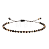 Natural Black Onyx Beads Braided Bead Bracelets for Women AI9762-2-1