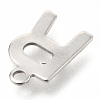 Non-Tarnish 201 Stainless Steel Charms STAS-C021-06P-R-3