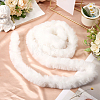 3Pcs 3 Colors Faux Fur Chenille Stick Fabric Roll for Christmas Tree Decor or Wreath Bows Craft FIND-CY0002-08-3