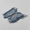 Polyester Denim Butterfly Patches FB-FZC8B93-01-2