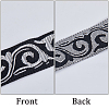 Embroidery Polyester Ribbons OCOR-WH0077-98C-6
