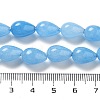 Natural Aquamarine Dyed Beads Strands G-B106-A10-02-5