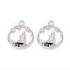 Alloy Enamel Pendants ENAM-G213-12P-2