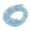 Natural Aquamarine Beads Strands G-D327-B01-6mm-3