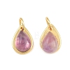 Natural Amethyst Pendants GG-CBA110A-07G-01-1