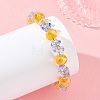 Halloween Glass Beaded Bracelets for Women BJEW-JB14451-2