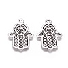 Tibetan Style Filigree Alloy Pendants LS-TIBEP-5262-AS-FF-2