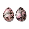 Natural Rhodonite Pendants G-Z088-02I-1