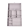 3-Tier PET Plastic Jewelry Storage Drawer Boxes CON-N016-05B-3