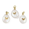 Natural Keshi Pearl Pendants STAS-Z136-01G-01-1