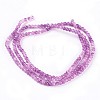 Spray Painted Glass Beads Strands GLAA-A038-A-53-2