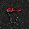 Guitar Hanging Chain Brooch PW-WGA14EA-03-1