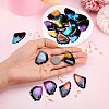  DIY Butterfly Wing Earring Making Kit DIY-TA0005-12-15