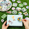 5Bags 2 Styles Self-Adhesive Tag Stickers DIY-PH0038-67-3