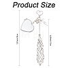 Stainless Steel Portable Lipstick Pouch Pendant Decorations HJEW-FS00108-4