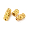 Brass Screw Clasps KK-G187-G-2