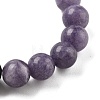 Bohemian Style Natural Mixed Gemstone Round Beaded Stretch Bracelets for Men NU8854-6-3