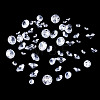 60Pcs 3 Styles Cubic Zirconia Charms ZIRC-TAD0001-01F-3