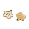 Fruit 304 Stainless Steel Enamel Pendants SA-CBA49D2-11G-05-2